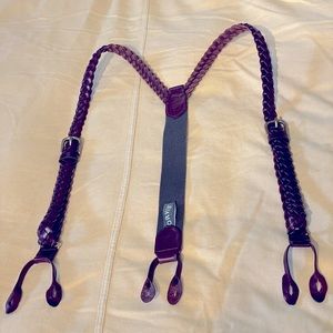 Orvis Braided Leather Suspenders